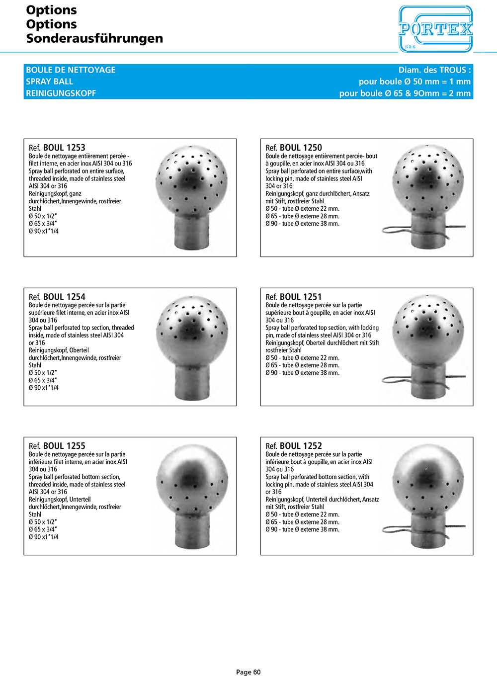 page 60  BOULE DE NETTOYAGE 